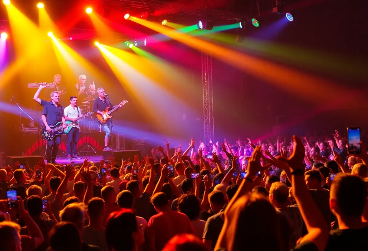 Live performance at Up Up Down Down Tour