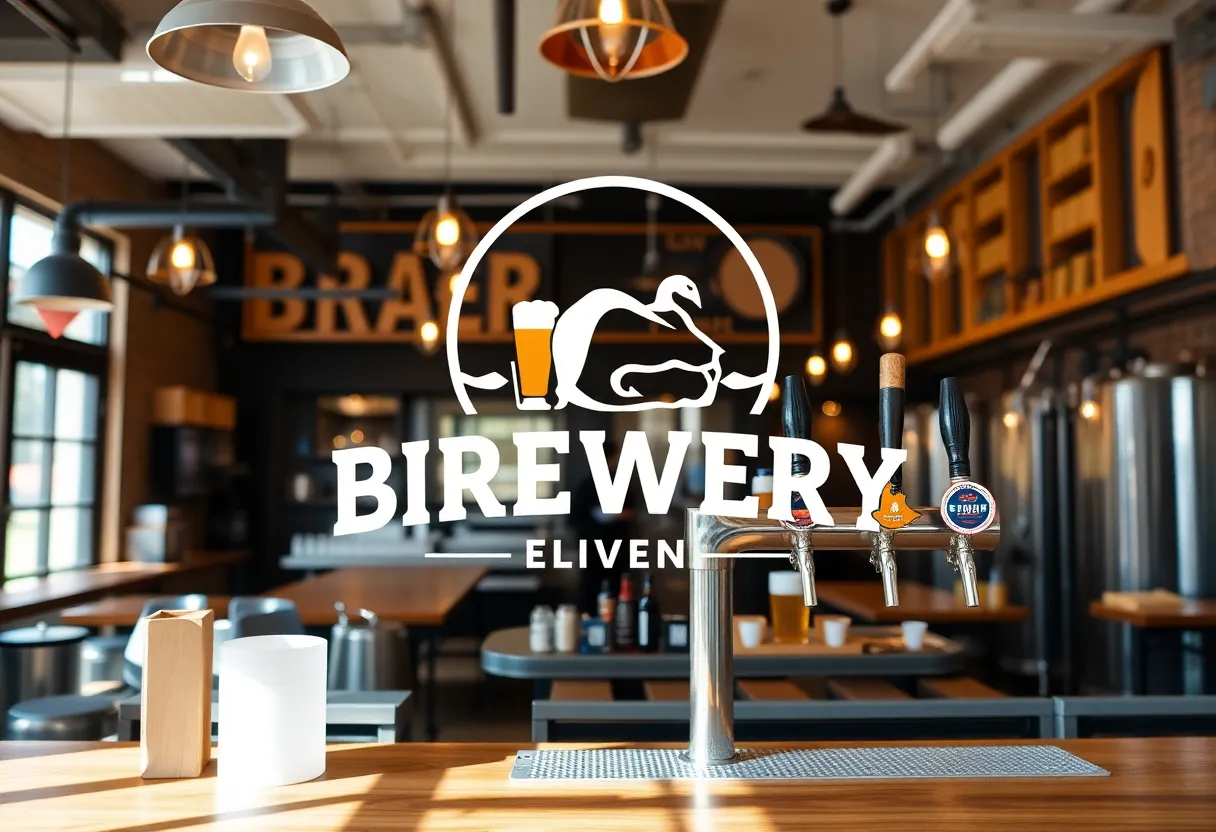 New logo and ambiance of Brewers at 4001 Yancey brewery in Charlotte, NC.