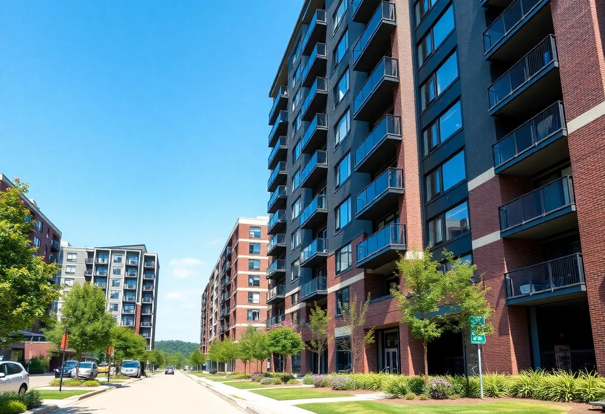 Apartment complex in Charlotte representing real estate investment