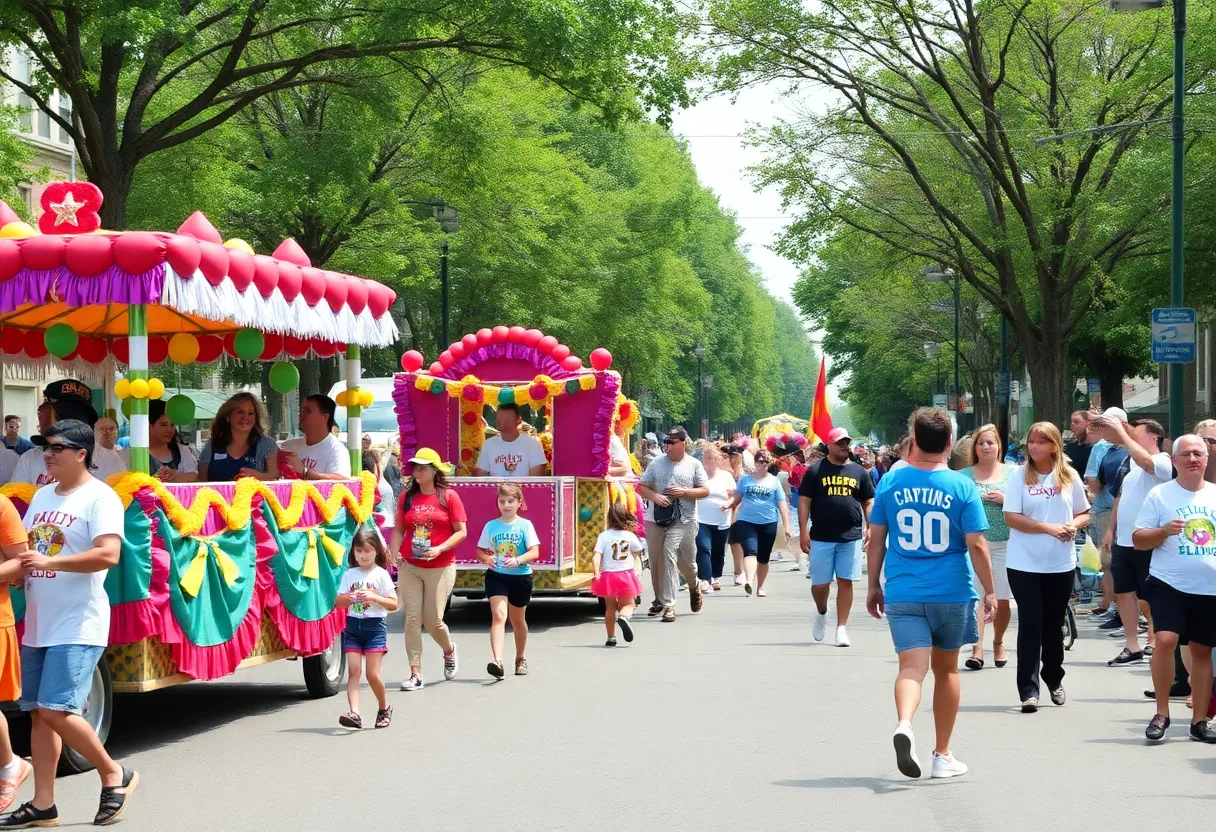 People enjoying community events in Charlotte