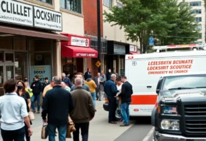Various locksmith storefronts in Charlotte, NC.