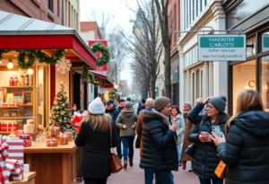 Small businesses in Charlotte using digital tools to engage customers during winter