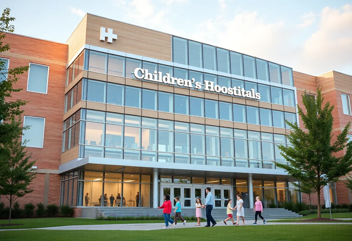 Philanthropic support for children's hospital