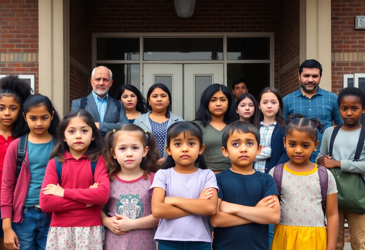 Parents and students expressing concern over school choice lottery issues