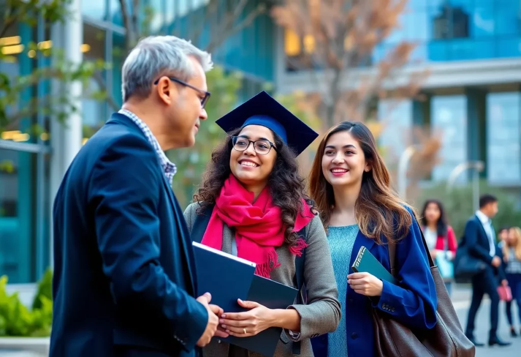 A scenic view of Elon University's campus reflecting growth and innovation.