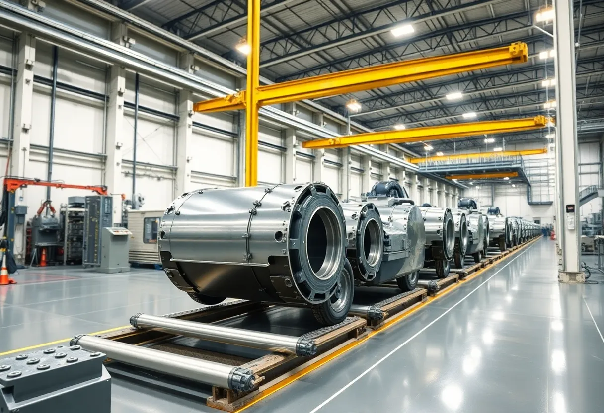 Manufacturing of titanium components for military applications