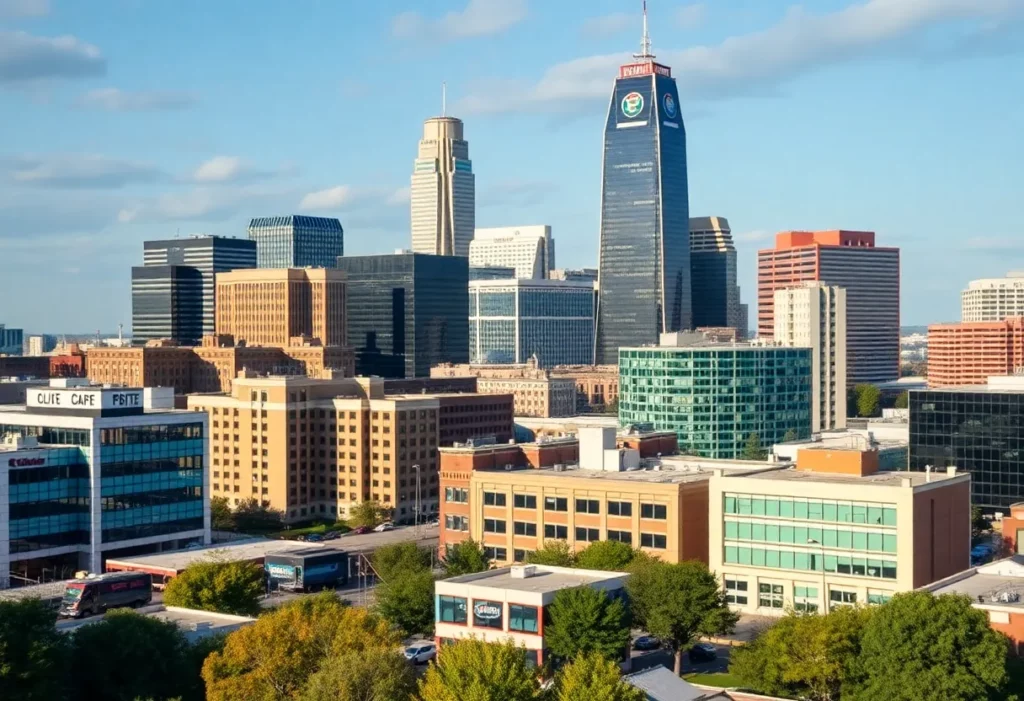 Visual representation of KPN Consulting Services impacting the Charlotte economy.