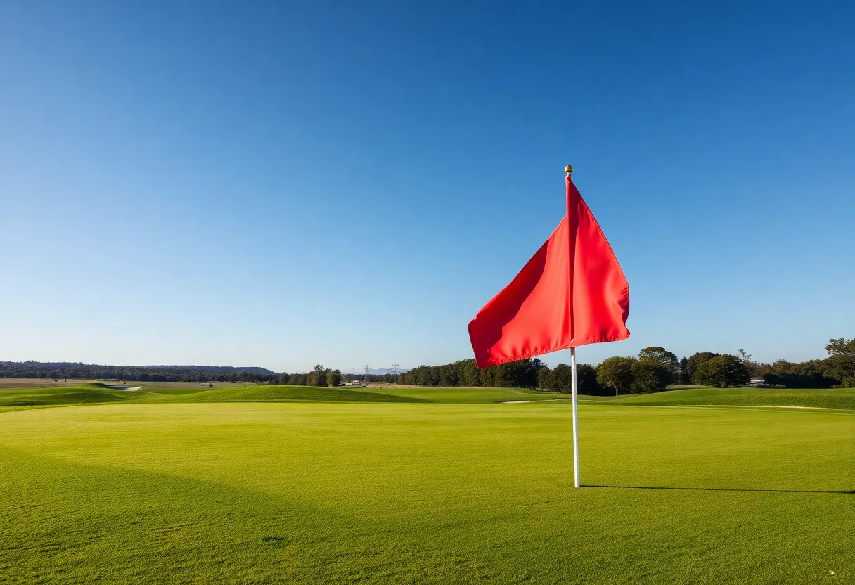 Golf course symbolizing leadership transition at PGA of America