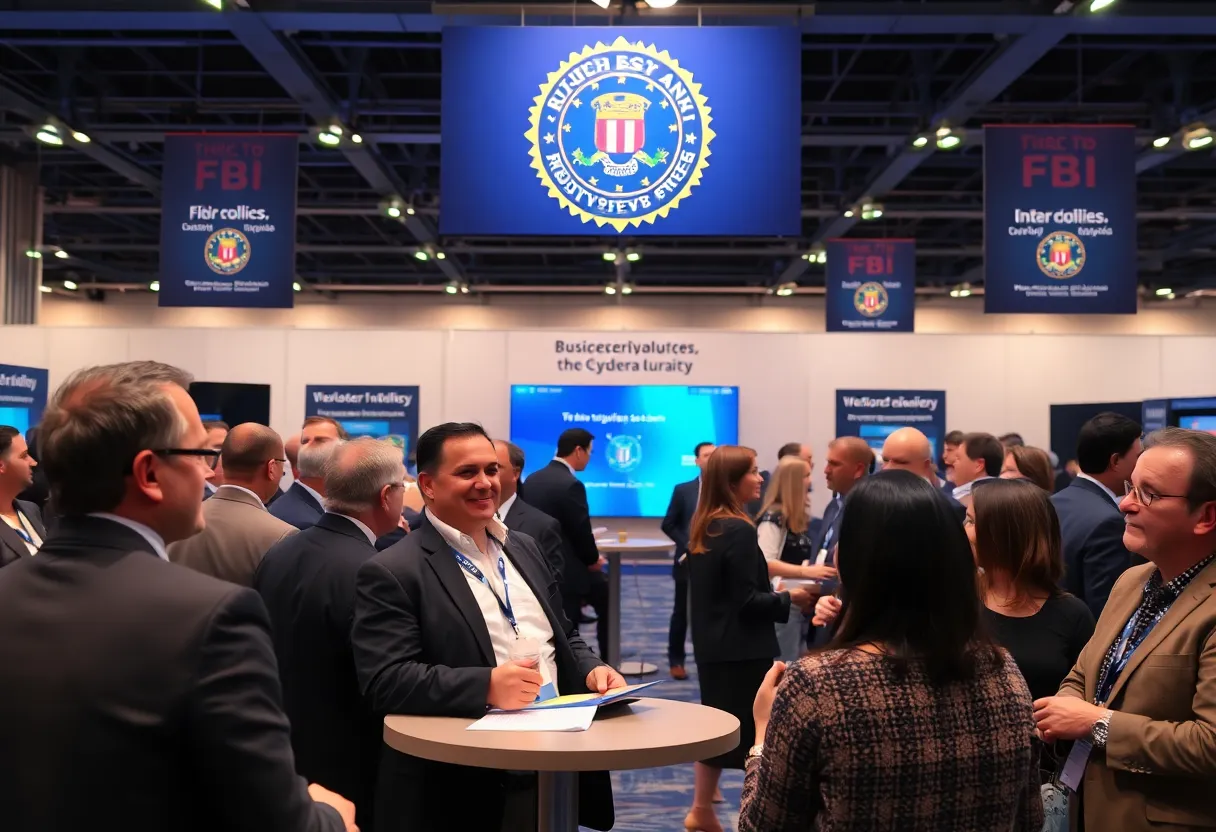 Image from the National Tech Show focusing on cybersecurity