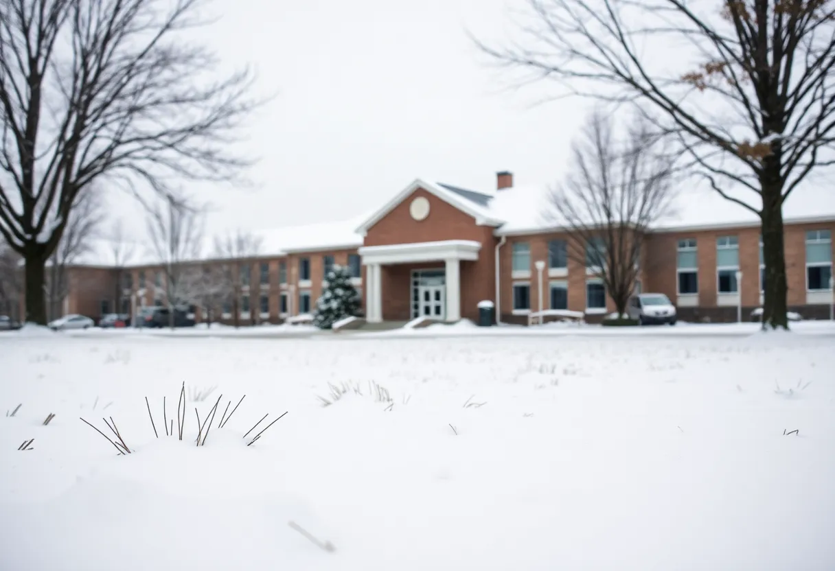 Winter weather affecting schools in North Carolina