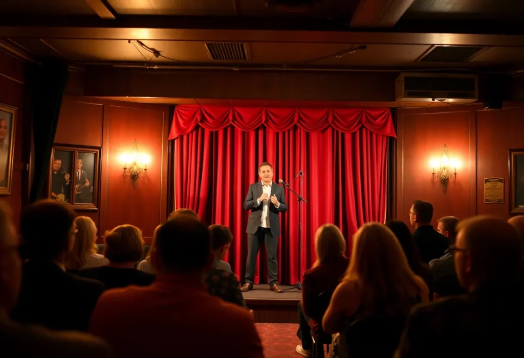 Paul Oakley Stovall performing in 'Breaking Free' cabaret show