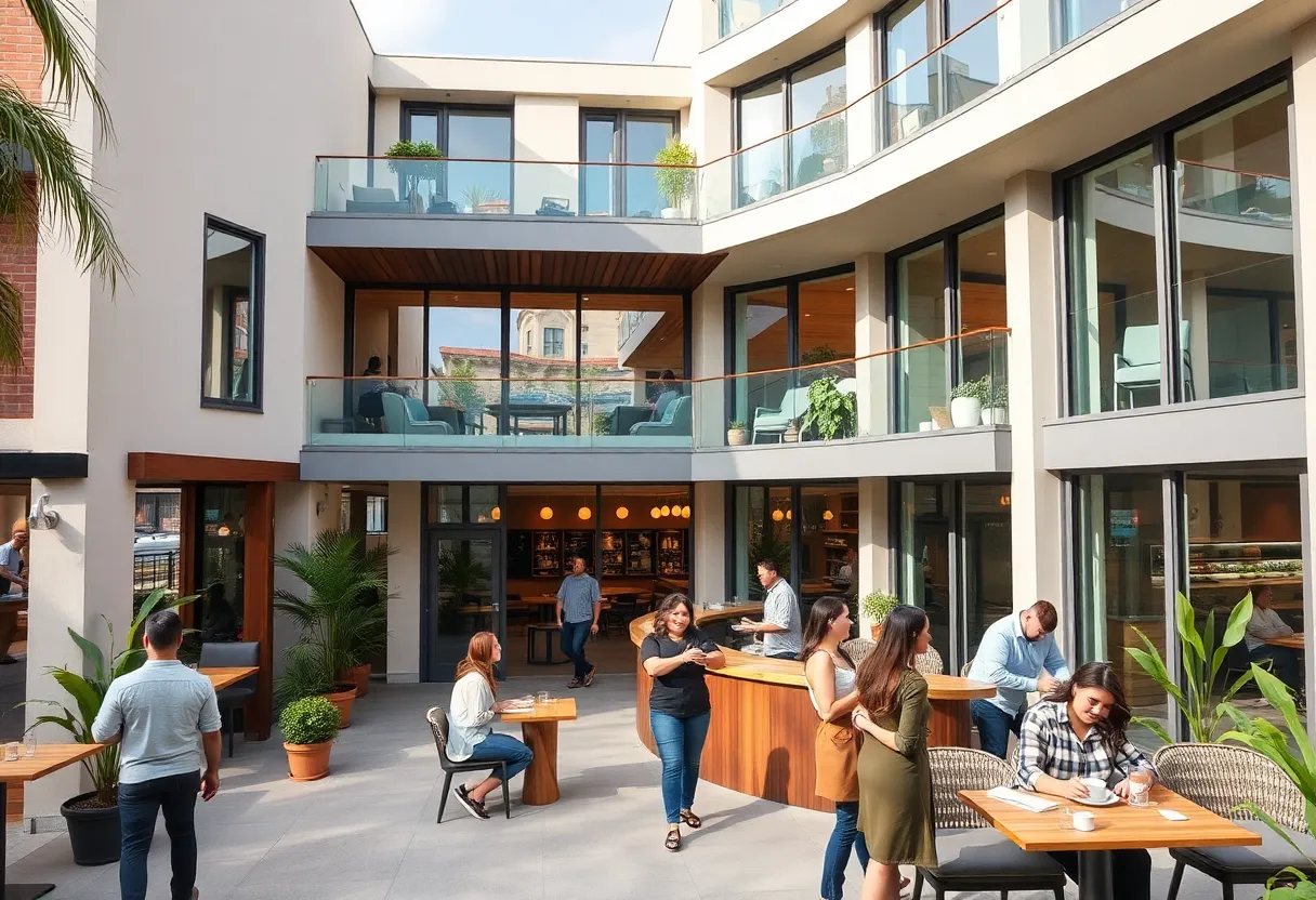 A modern boutique hotel in Rock Hill, South Carolina, focusing on inclusive employment.