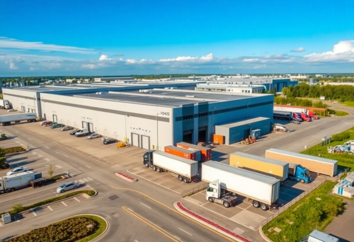 Industrial warehouse leased by Utz Brands in Gastonia, NC