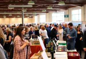 Guests enjoying the Winey Grapes Festival in Charlotte, NC