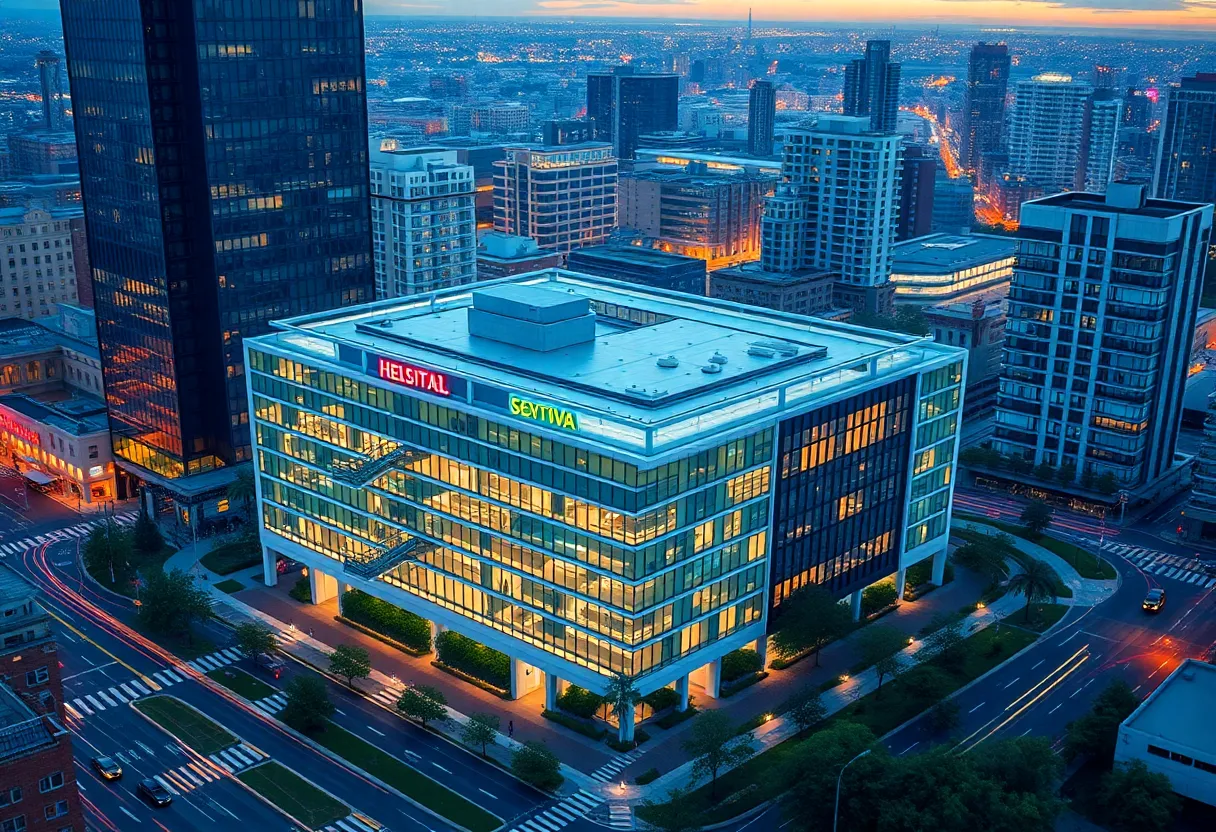 Atrium Health facility showcasing the modern healthcare environment in Charlotte
