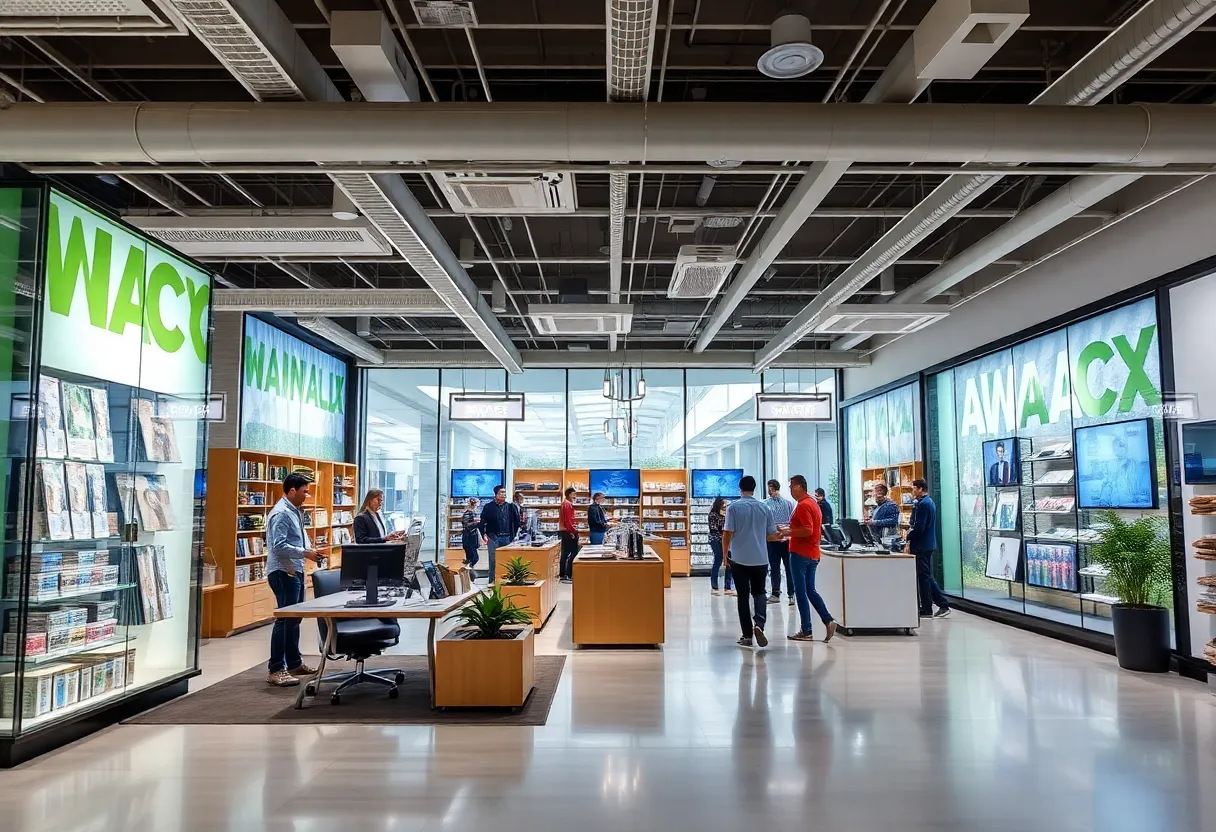 Belk's corporate office showcasing modern retail operations in Charlotte NC.