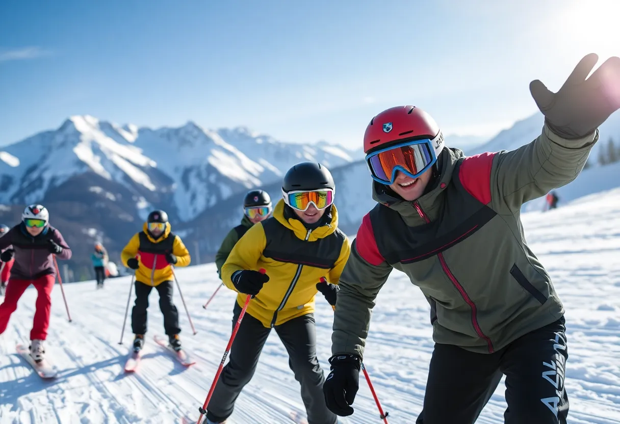 Winter sports athletes competing at the Olympics