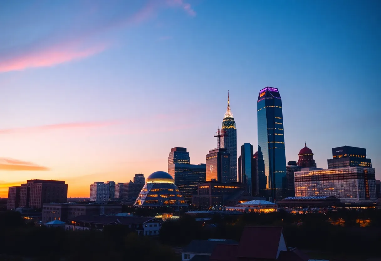 Charlotte NC skyline symbolizing business innovation and growth