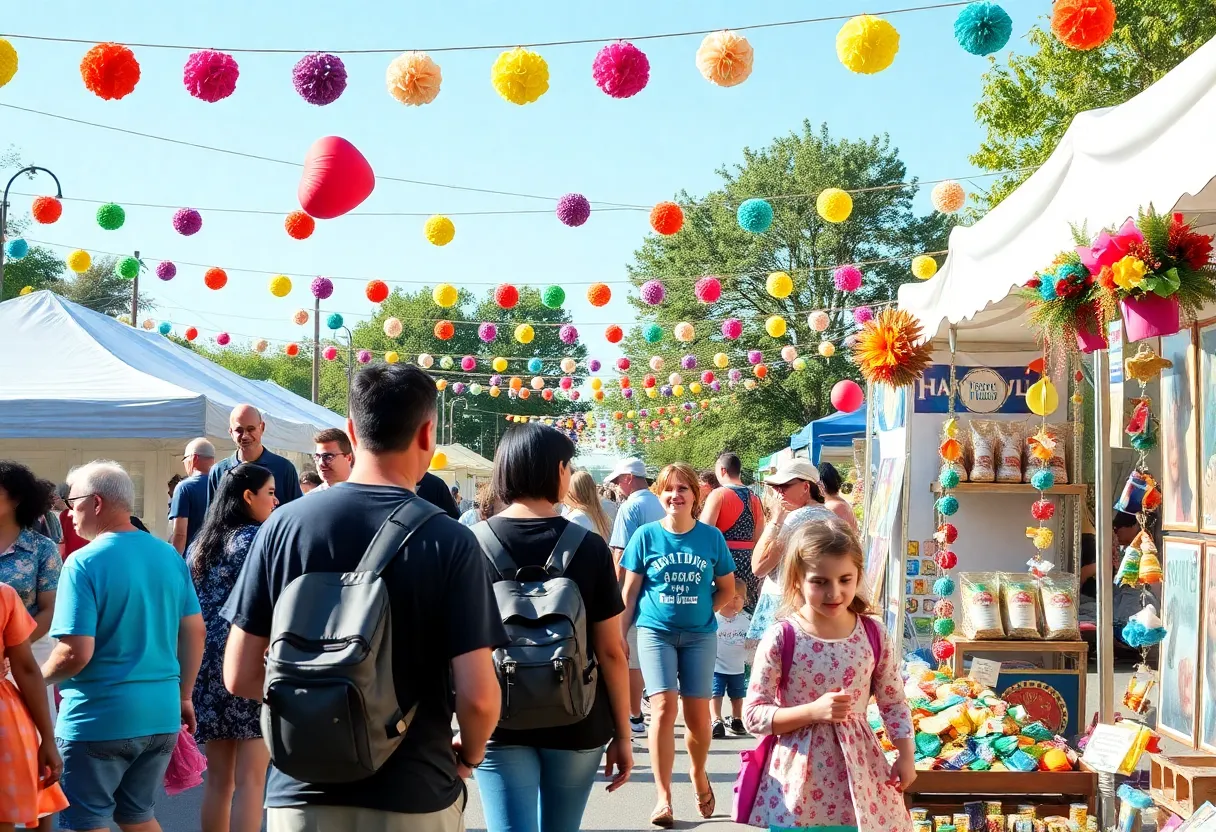 Families enjoying community events in Charlotte