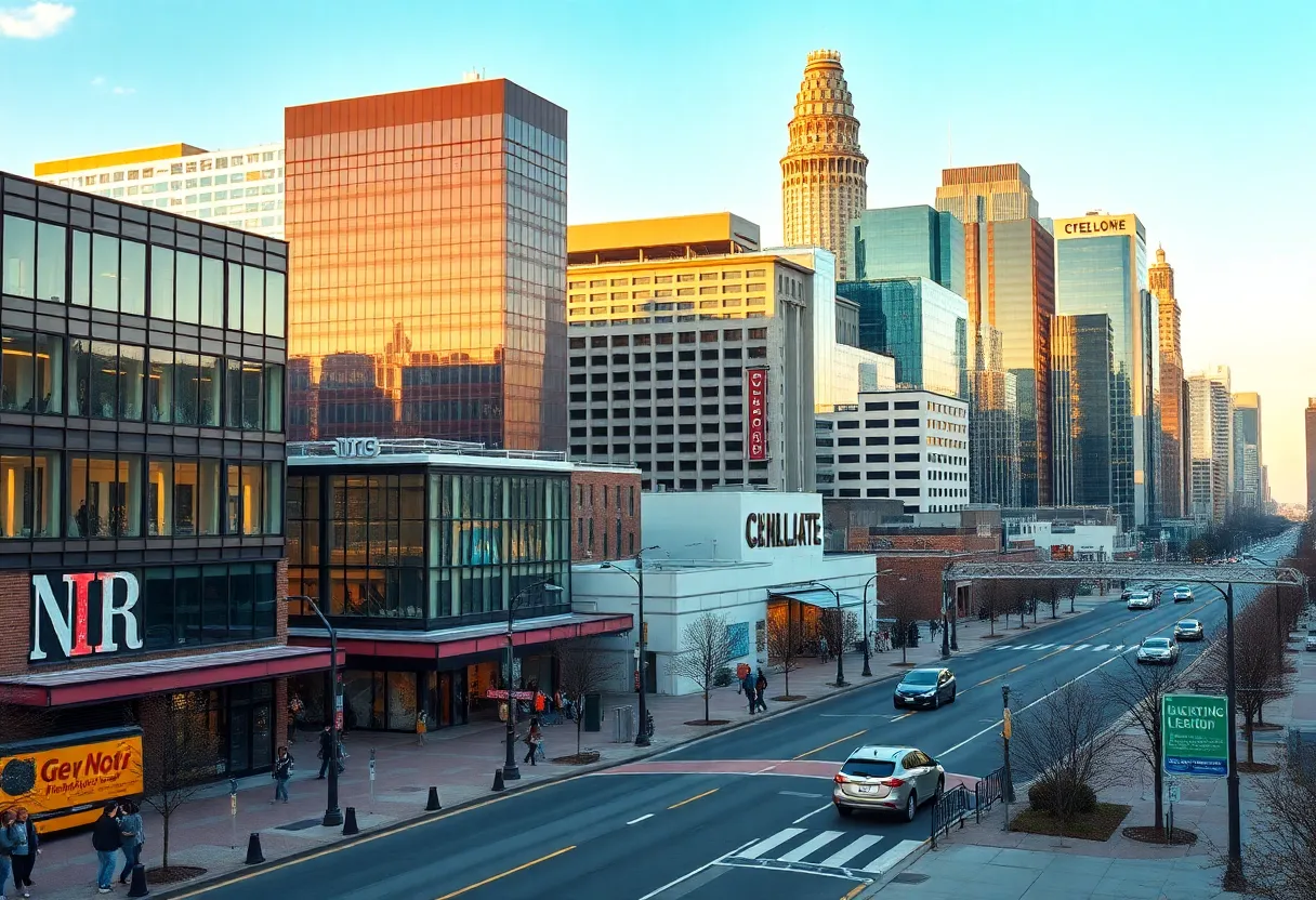 Charlotte NC city skyline highlighting business innovation