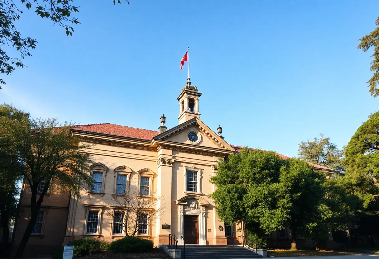 Exterior view of the Charlotte Hawkins Brown Museum