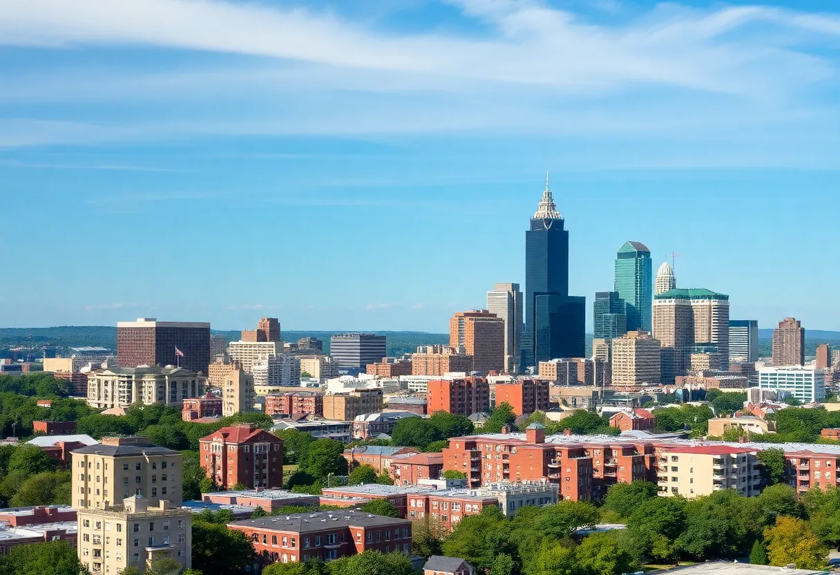 Skyline of Charlotte, NC showcasing new multifamily housing