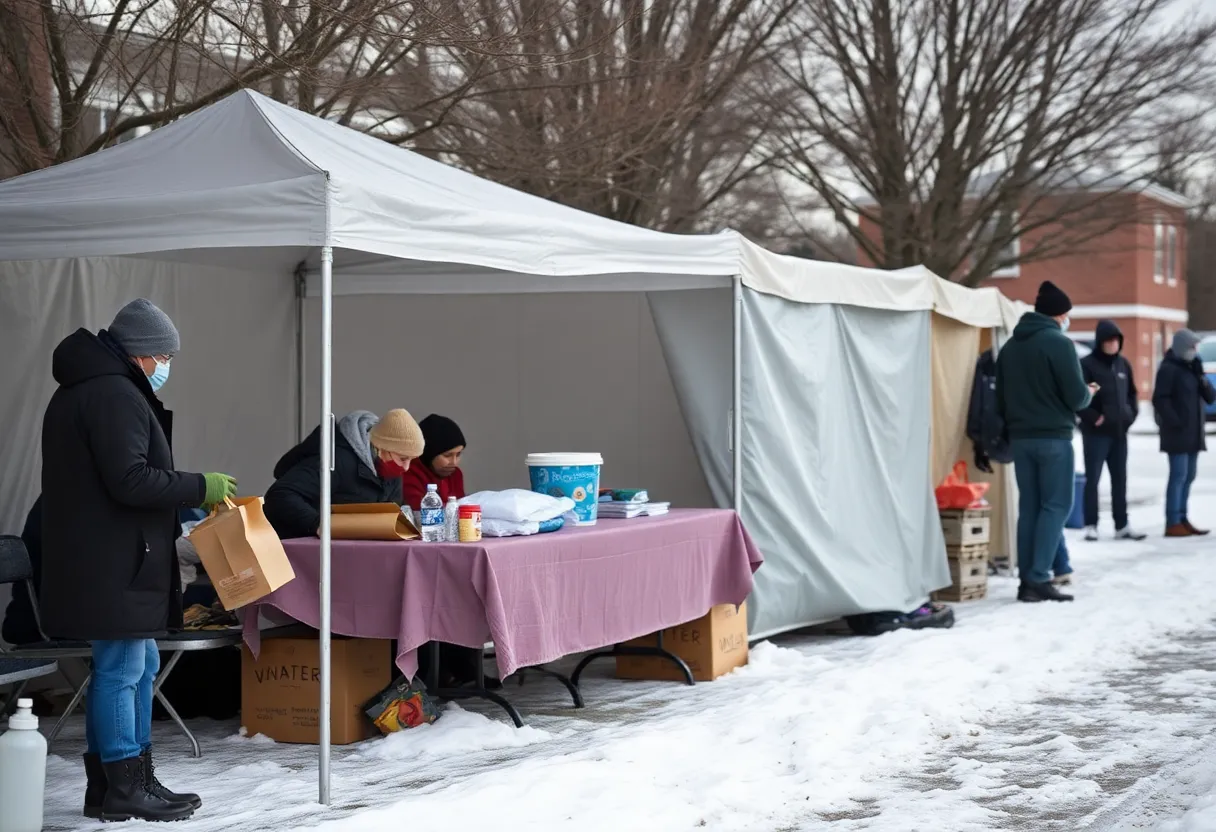 Cold shelter established in Port Charlotte for vulnerable individuals.