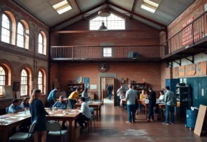 Old prison transformed into a community center