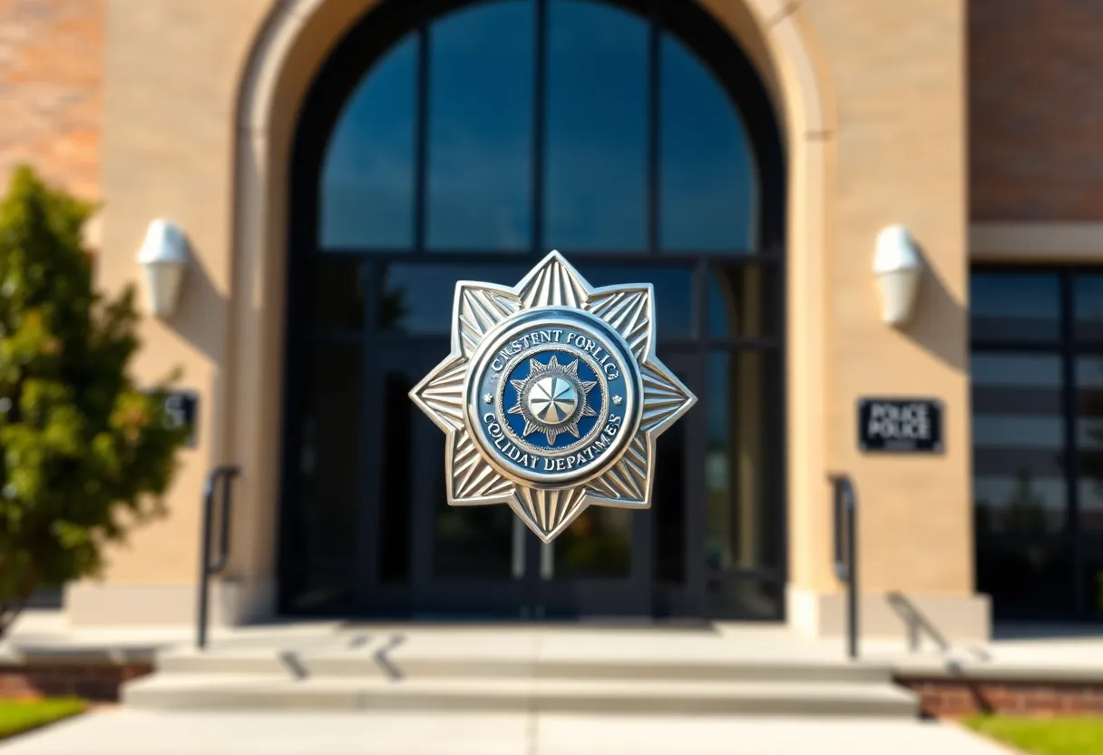 Badge of the Newton Police Department