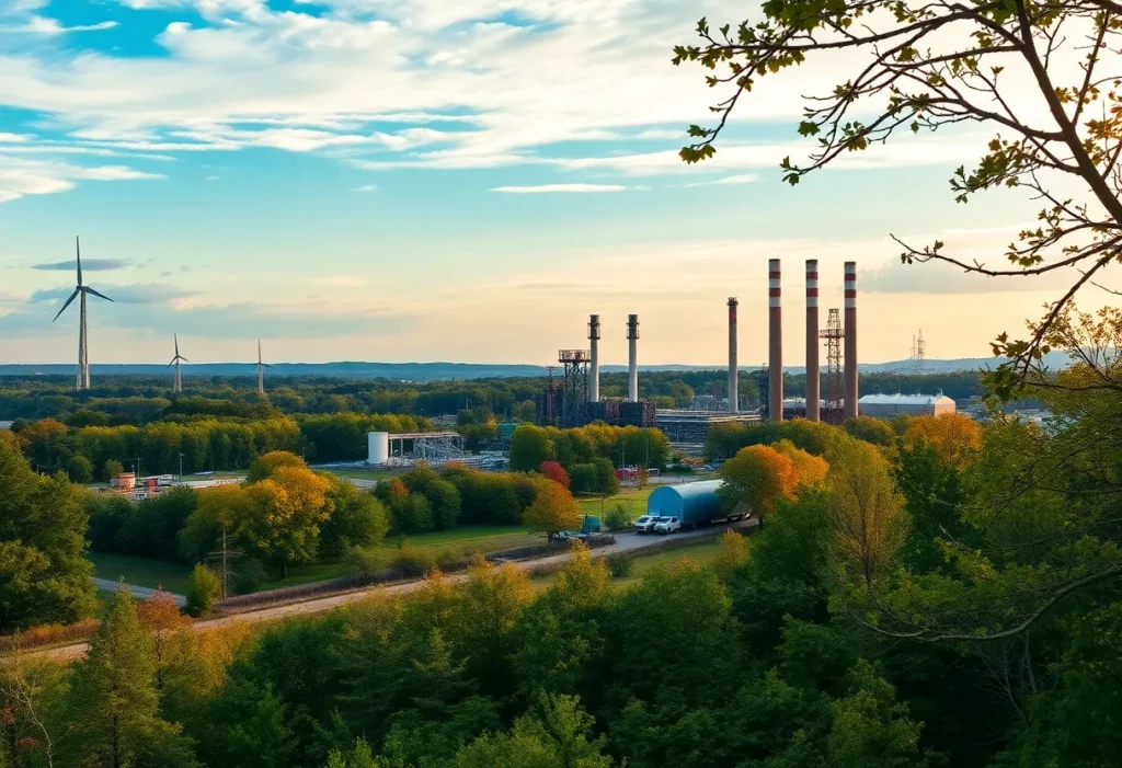 North Carolina landscape representing environmental policy balance