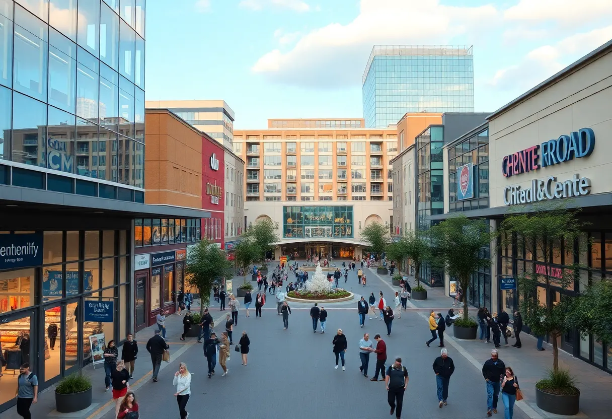 Northlake Commons shopping center in Charlotte, NC