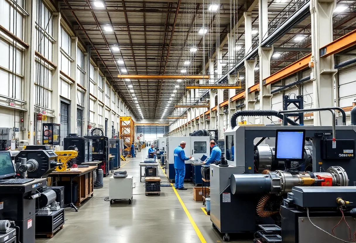 Industrial manufacturing facility in Rowan County under expansion