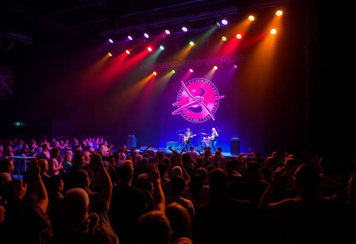 Crowd enjoying Tell Me Lies performance at PNC Music Pavilion, Charlotte