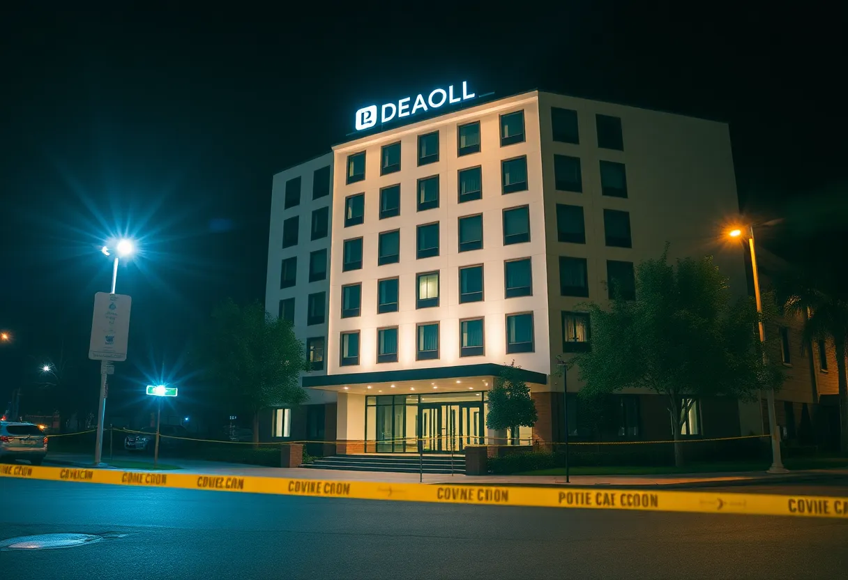 Police activity at the Moxy hotel in Uptown Charlotte