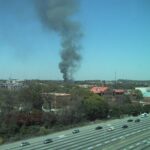 Two-Alarm Fire Hits Smoke Shop on West W.T. Harris Boulevard