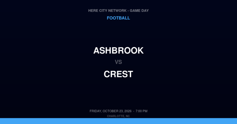 Ashbrook 0, Crest 38