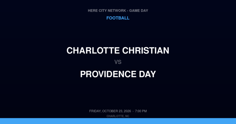 Charlotte Christian 7, Providence Day 49
