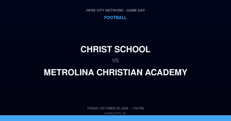 Christ School 48, Metrolina Christian Academy 14