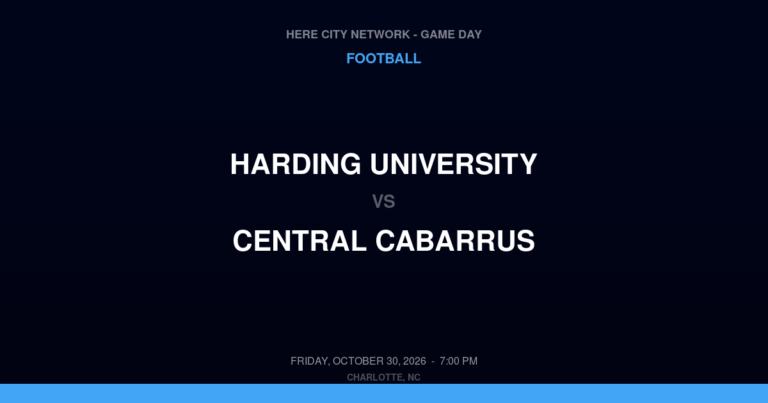 Harding University at Central Cabarrus