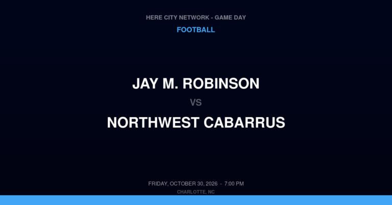 Jay M. Robinson at Northwest Cabarrus