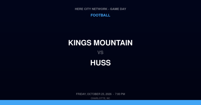 Kings Mountain 53, Huss 0