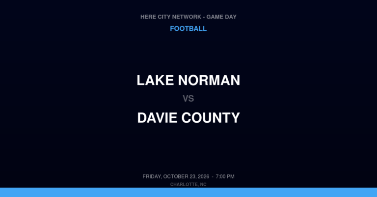 Lake Norman 28, Davie County 7