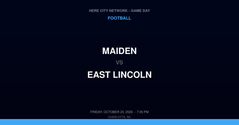 Maiden 35, East Lincoln 71