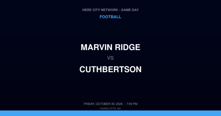Marvin Ridge at Cuthbertson