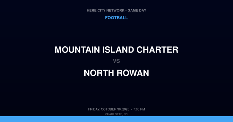 Mountain Island Charter at North Rowan