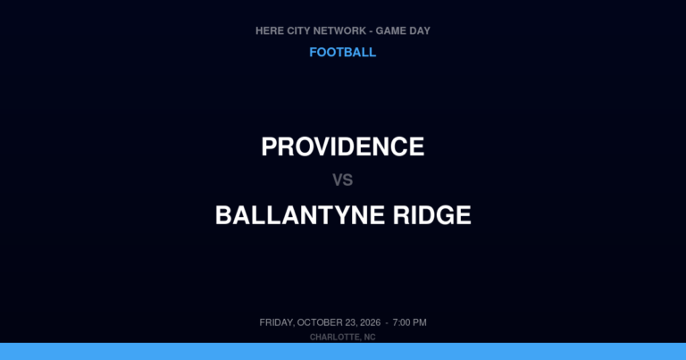 Providence 28, Ballantyne Ridge 21