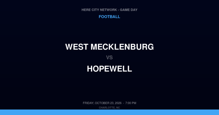 West Mecklenburg 17, Hopewell 9